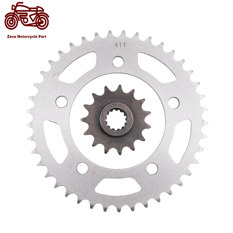 

520 15 41 Tooth 15T 41T Motor Bike Drive Chain and Front Rear Sprocket Set for Honda CB500 CB 500 FA-J X/XA-J CB500X CB500F