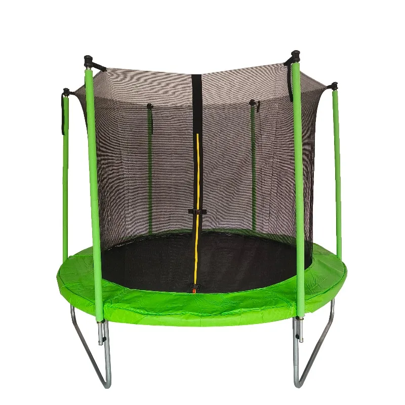 Soft New Material Professional Children's Adult Large 10-Foot Recyclable Steel Trampoline Tent with Protective Mesh Cover