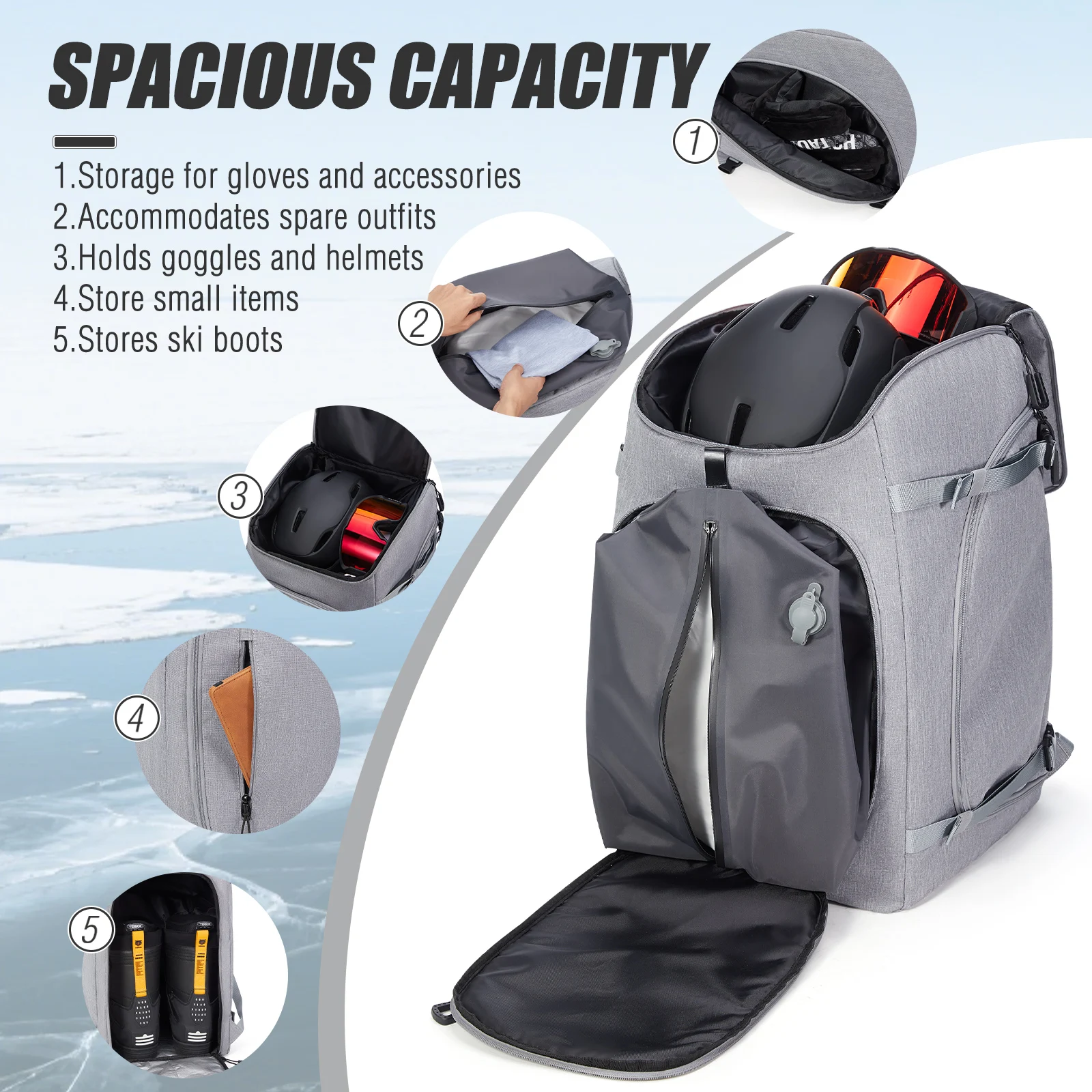 Thumbnail 2 - #24 Top Ski Bags Picks for Every Budget