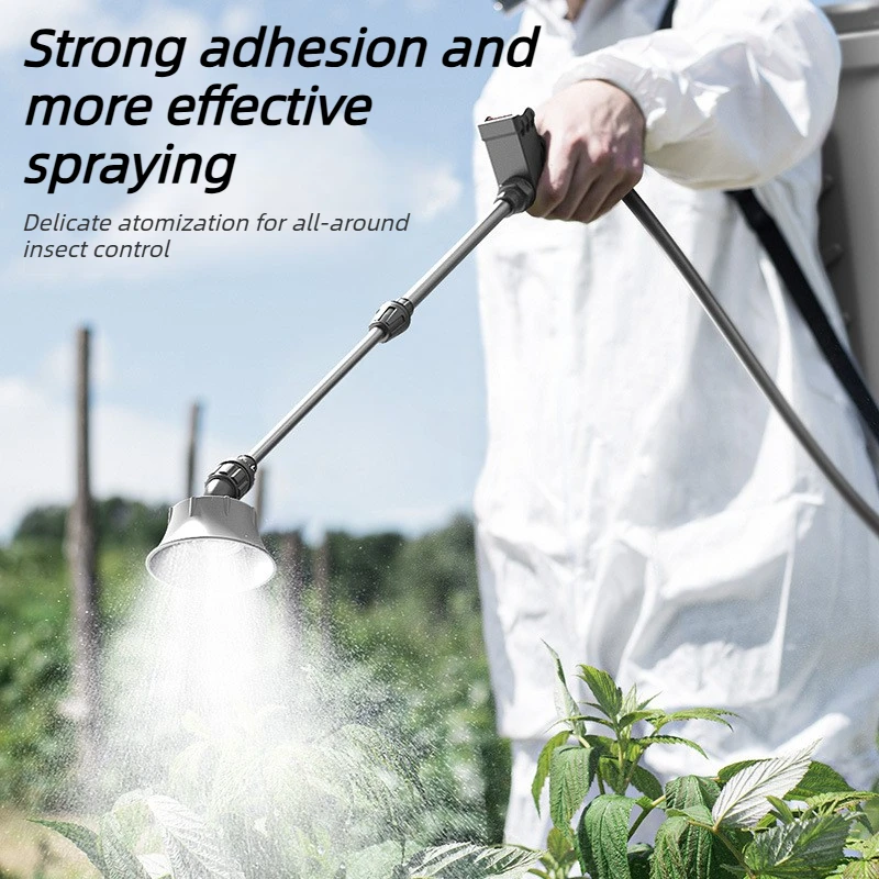 Elektryczny opryskiwacz plecakowy, inteligentne opryskiwanie, akumulatorowy opryskiwacz do pestycydów, konewka, rolnicze opryskiwacze z baterią litową.