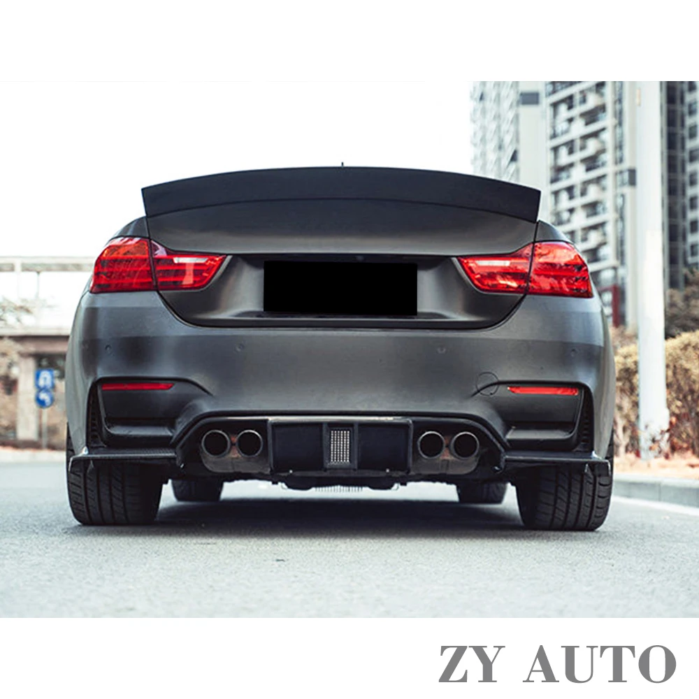 For BMW F80 M3 F83 M4 2014-2020 Carbon Fiber Rear Trunk Spoiler Wing Car Exterior Modification Accessories