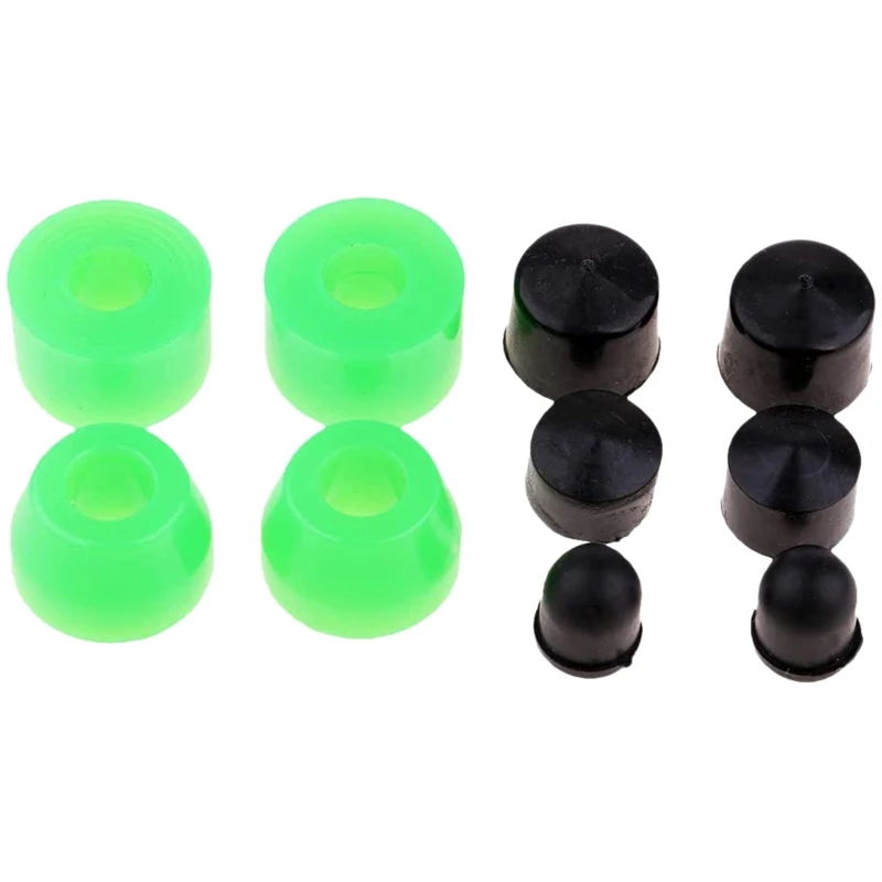 10Pcs Longboard Skateboard Bushings Conical Cylinder Bushing Pivot Cups Set Accessories For Longboard Truck