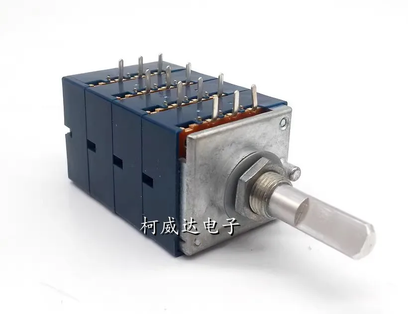 1Pcs, Vier-Layer Potentiometer, RK27,Audio Volume Potmeter, 10KA 20KA 50KA 100KA,RK27 Type Hifi Audio Diy 25Mm As