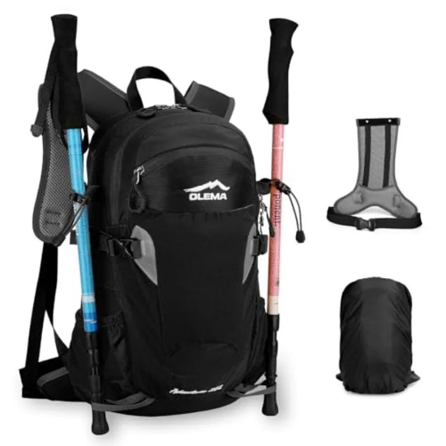 

Hiking Backpack, 25L Lightweight Travel Backpacks, Camping Daypack for Outdoor Sports, Lightweight Travel Camping Backpack for