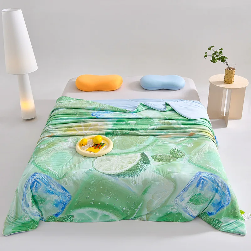 

Class A Soft Digital Printed Gua Gua Cool Blanket, Summer Blanket, Summer Cool Blanket, Air Conditioner Blanket