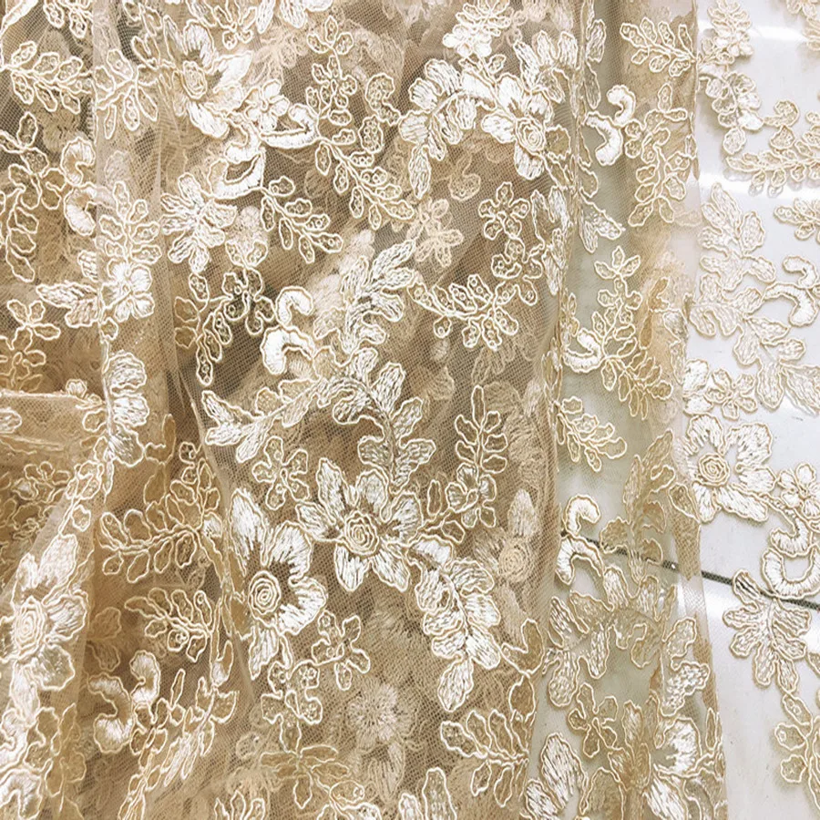 

Кружевная ткань с золотой вышивкой Me Dr Hanfu, древний костюмный материал iny, брошь с блестками для DIY Hanrt, украшение для дома