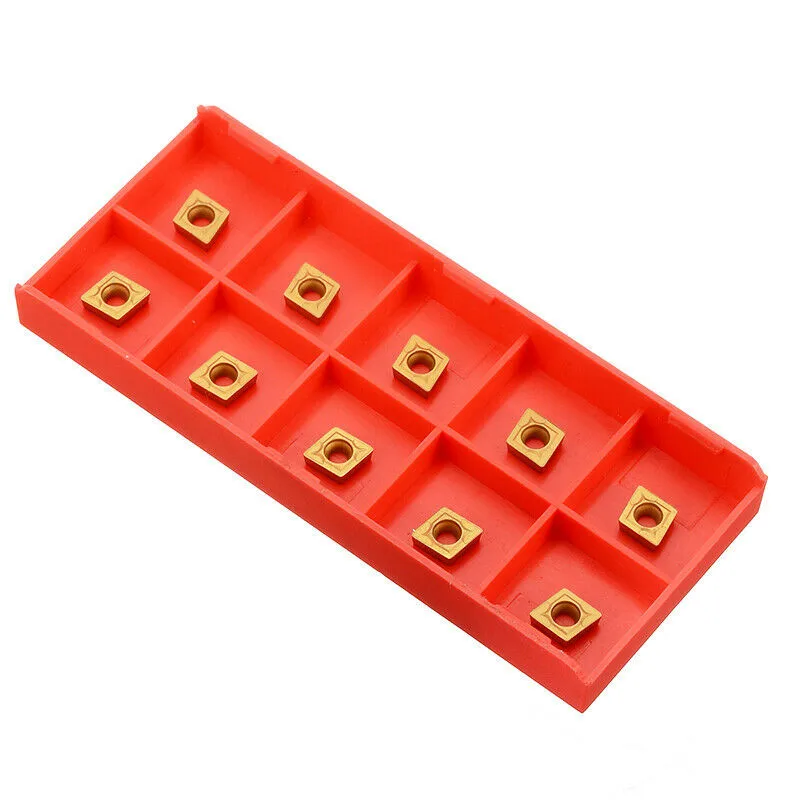 Insert CCMT060204-HM YBC251 Blade 10pcs About 2.5 Mm About 6x6mm Blades CNC Carbide Golden High Quality Hot Sale