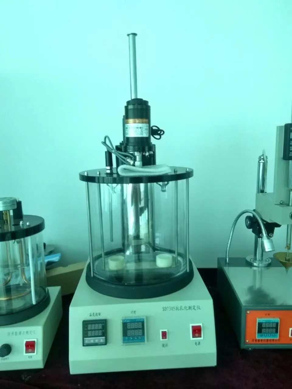 crude oil demulsifier breaking emulsion value tester