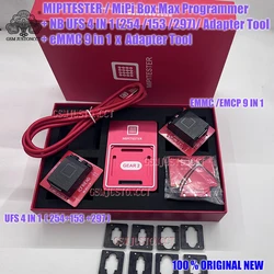 2024 NEWEST Original MIPITESTER / MiPi Box Max Programmer /NB UFS 4 IN 1 (254 /153 /297)/ eMMC 9  in 1 x Adapter Tool