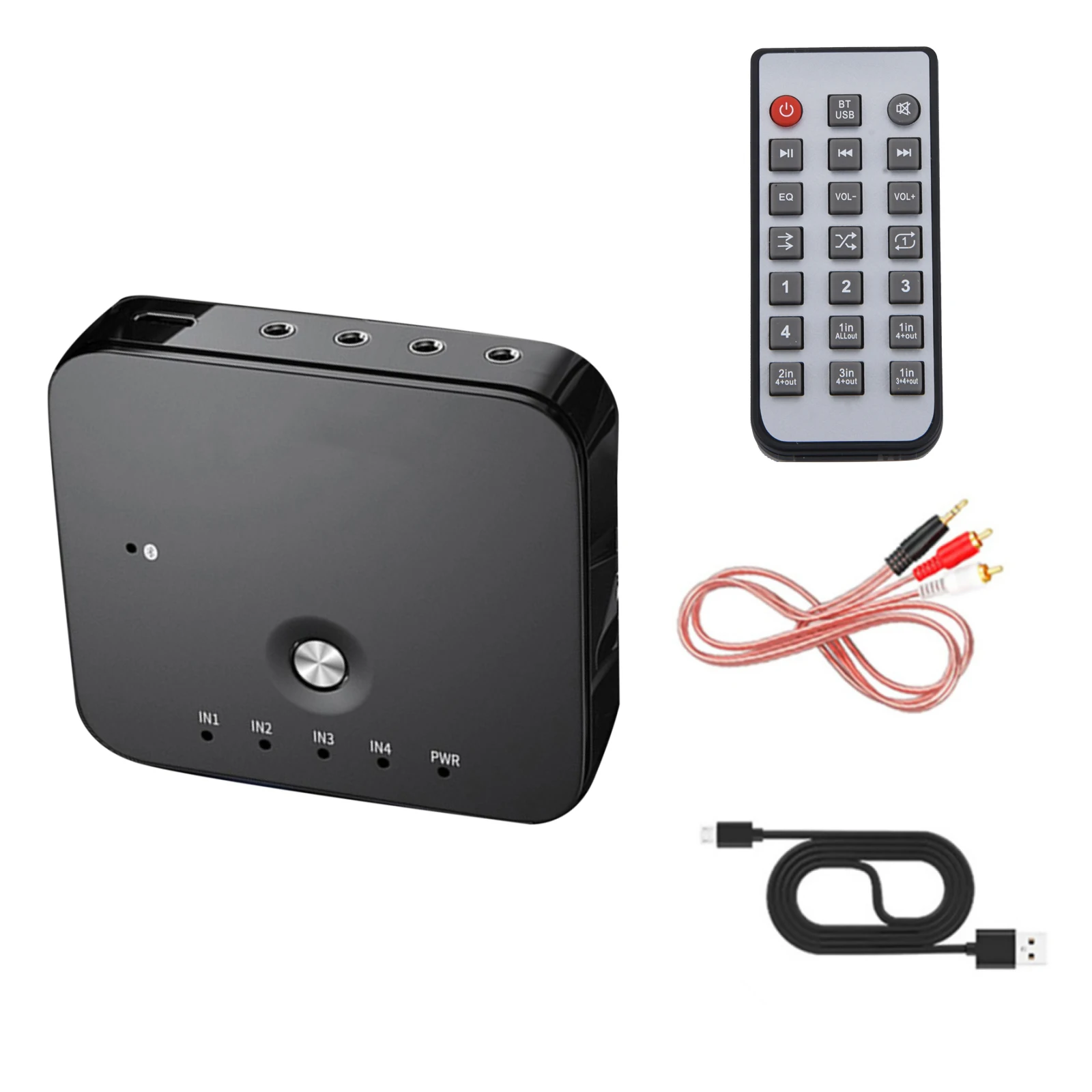 Hifi 4 Port 3.5Mm S…