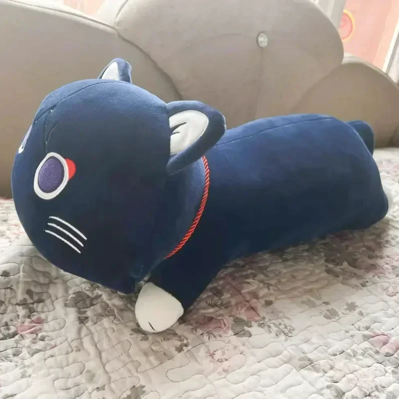 60/100Cm Kawaii Genshin Impact Zwerver Pluche Speelgoed Scaramouche Plushie Poppen Decor Kussen Anime Figuur Zacht Gevulde Anim