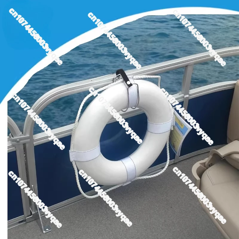 Stainless steel lifebuoy frame, yacht accessories, marine stainless steel hardware accessories
