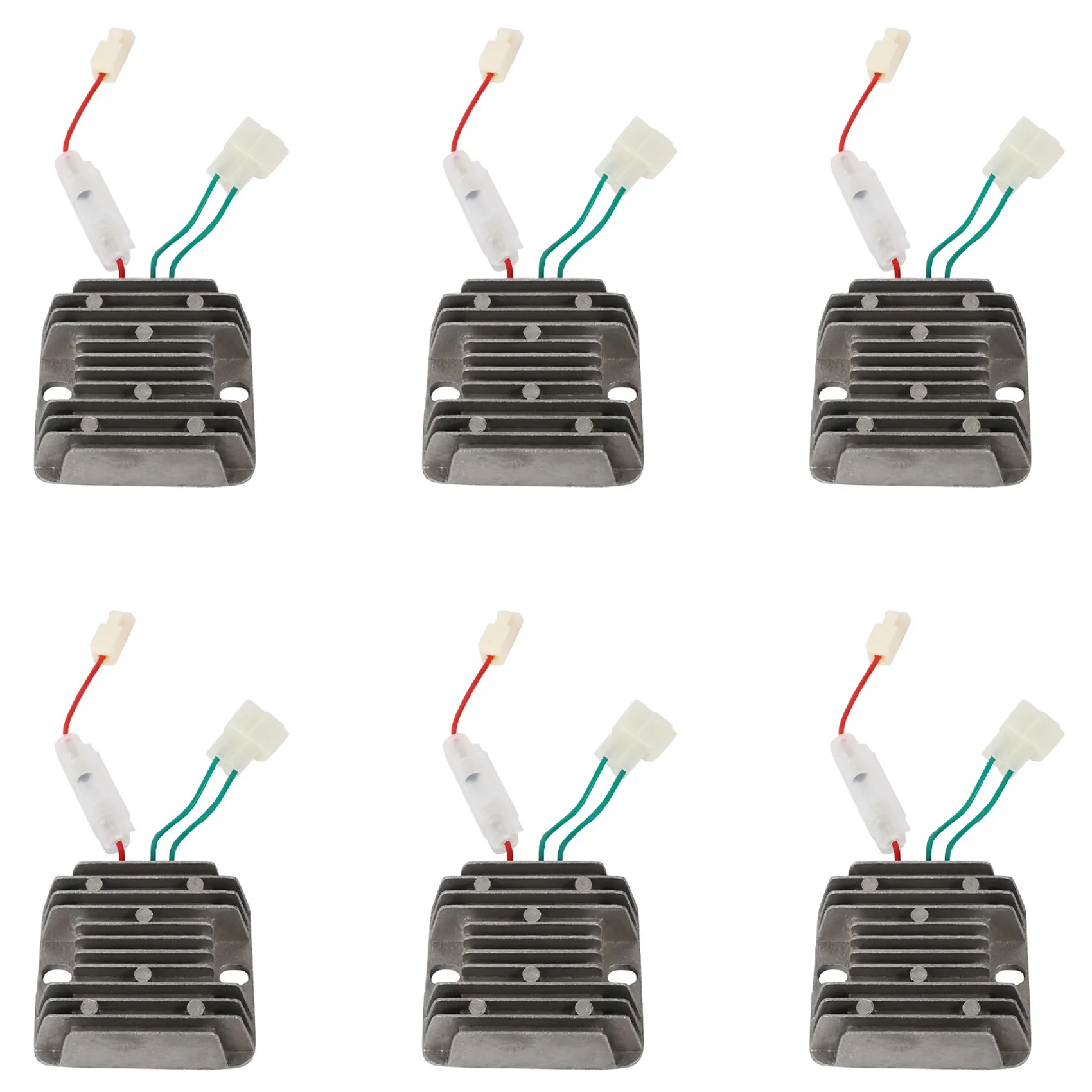 

6X Generator Engine Voltage Regulator Rectifier AVR for Kipor Kama KDE6500 KDE6700T