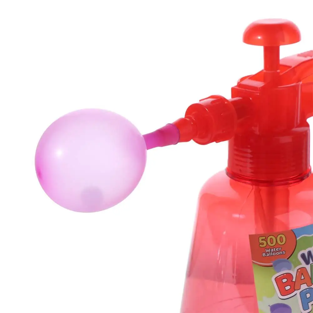 Balloon Pump Water Balloon Inflator Quick-Fill Automatic Balloon Water Filler Kit Large Capacity Easy-to-Use Water Fight Toy