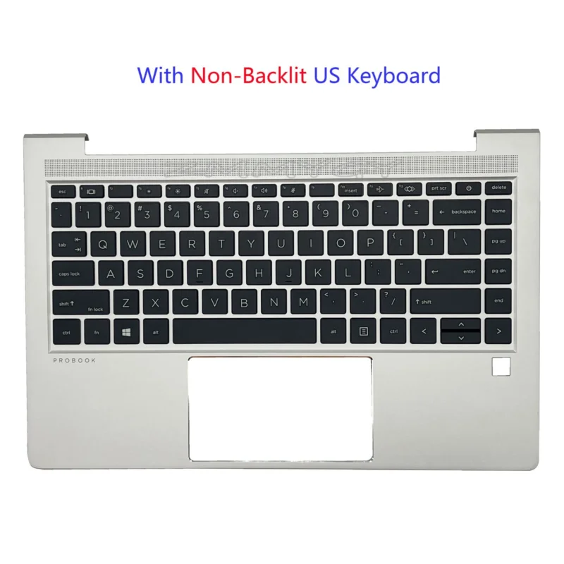 

New For HP Probook 440 445 G9 Palmrest With Non-Backlit US Keyboard N01286-001