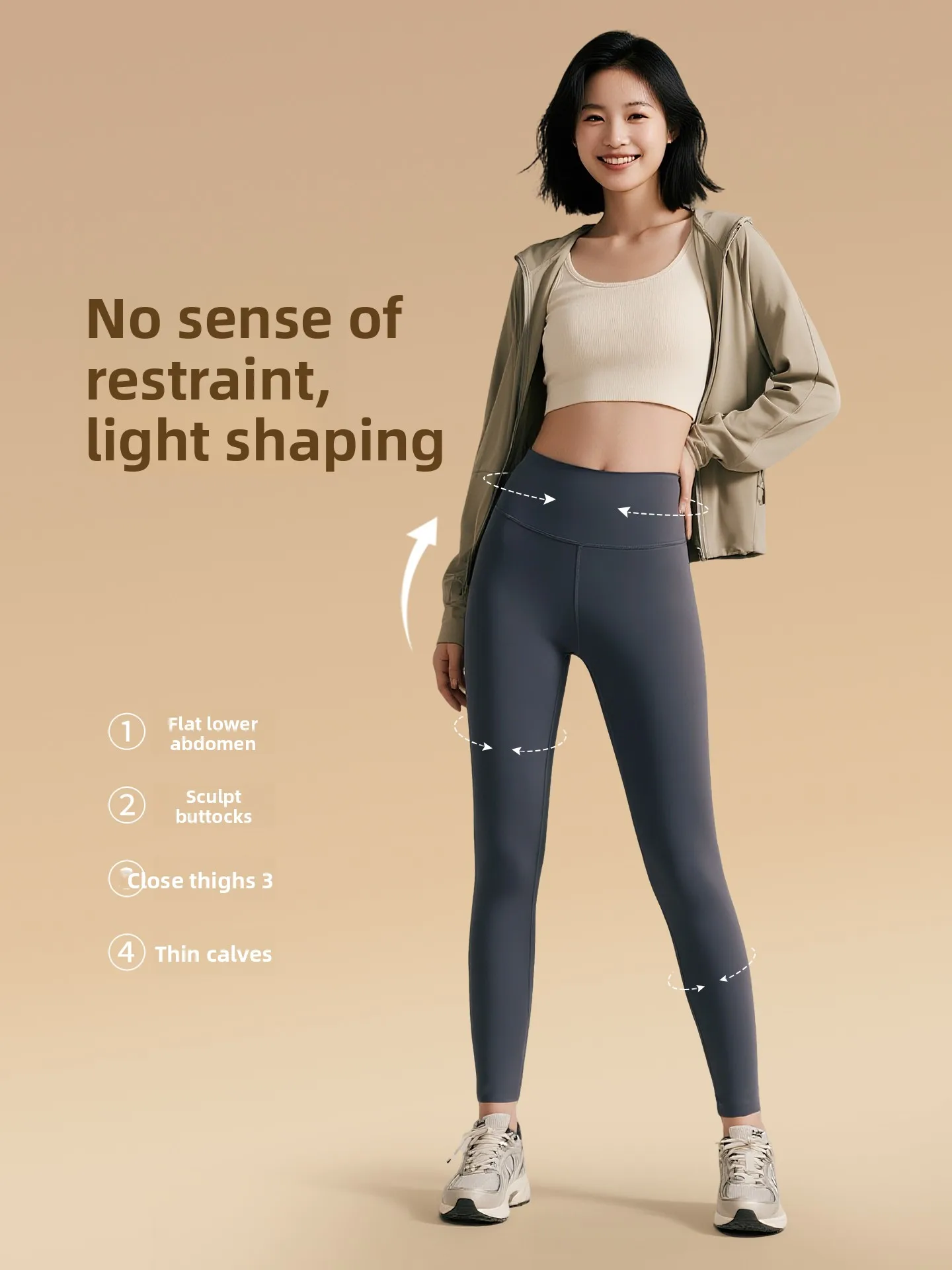 Abnehmen Yoga Hosen frauen Frühling Herbst Dünne Hohe Taille Verlängert avi site ark Haut Hosen Beau Körper Hosen