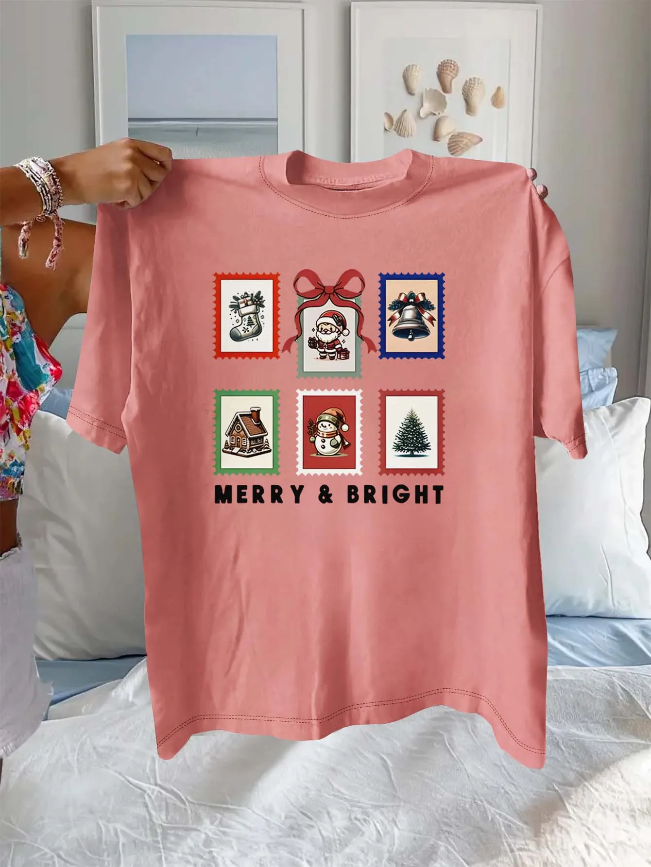 

Коллекция рождественских штампов больших размеров. Элегантная праздничная одежда.