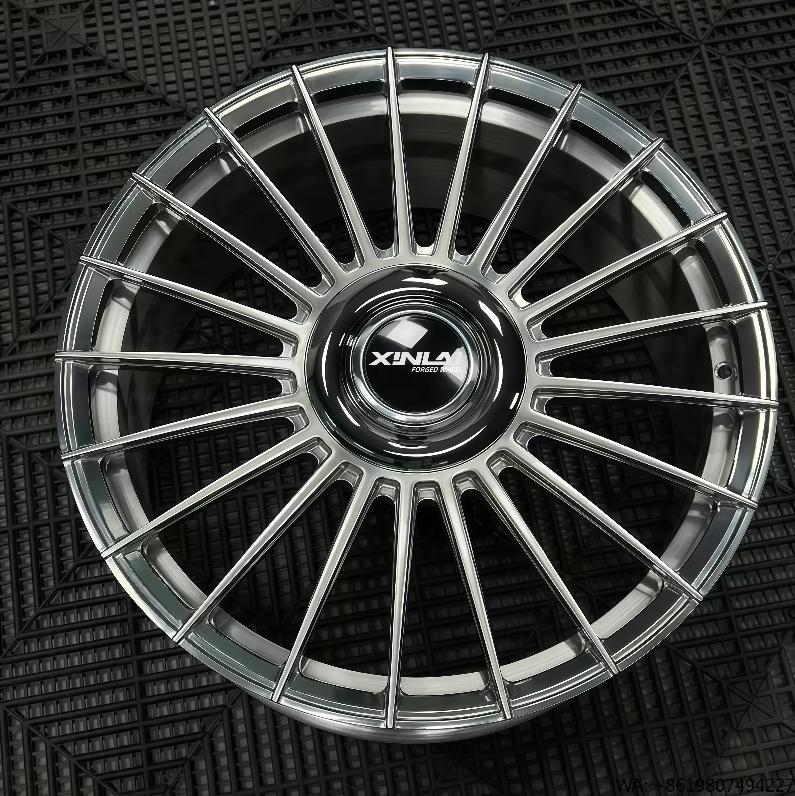 

Multi Spoke Central Lock Custom Forged Alloy Rims 4x4 Off-road Universal SUV Auto Wheels