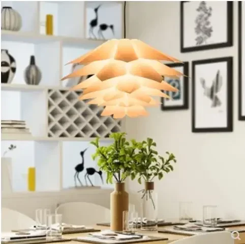 

Flowers DIY Lamp Pendant Lights Lotus Lampshade Bedroom/shops LED Light Fixture