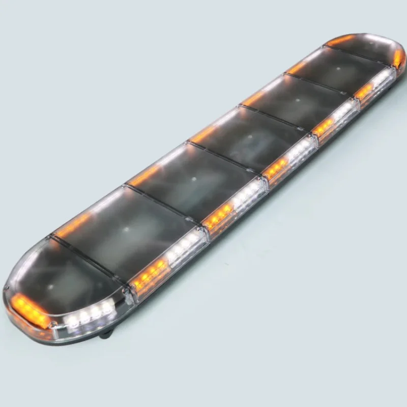 

Biaochi 60" Inches 152cm 104W 12V 24V Waterproof Roof Mount Amber White LED Strobe Emergency Light Bar for Trucks