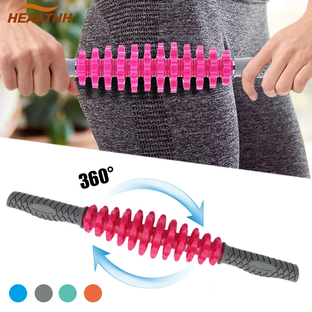 

Body Relax Massage Roller Stick Anti-cellulite Lymphatic Drainage Massager Therapy Muscle Roller for Neck Back Legs Foot Fascia