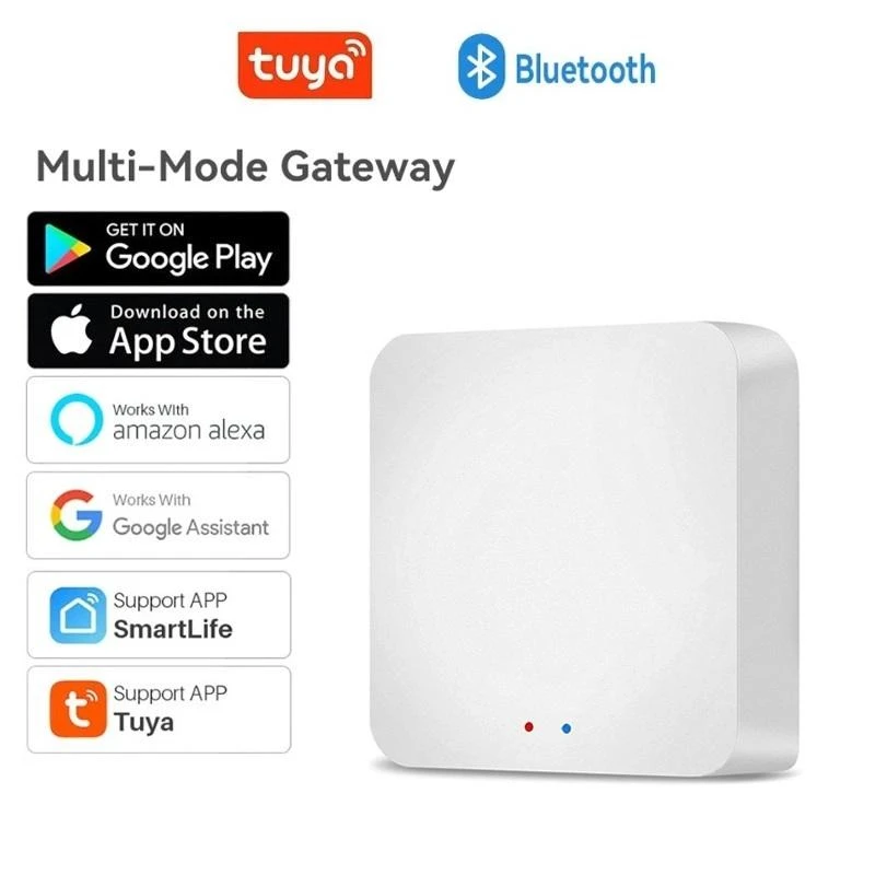 Tuya / Smart Life Gateway Hub Bluetooth for Tuya App Smart Lock Access Control Work with Alexa Google Home System