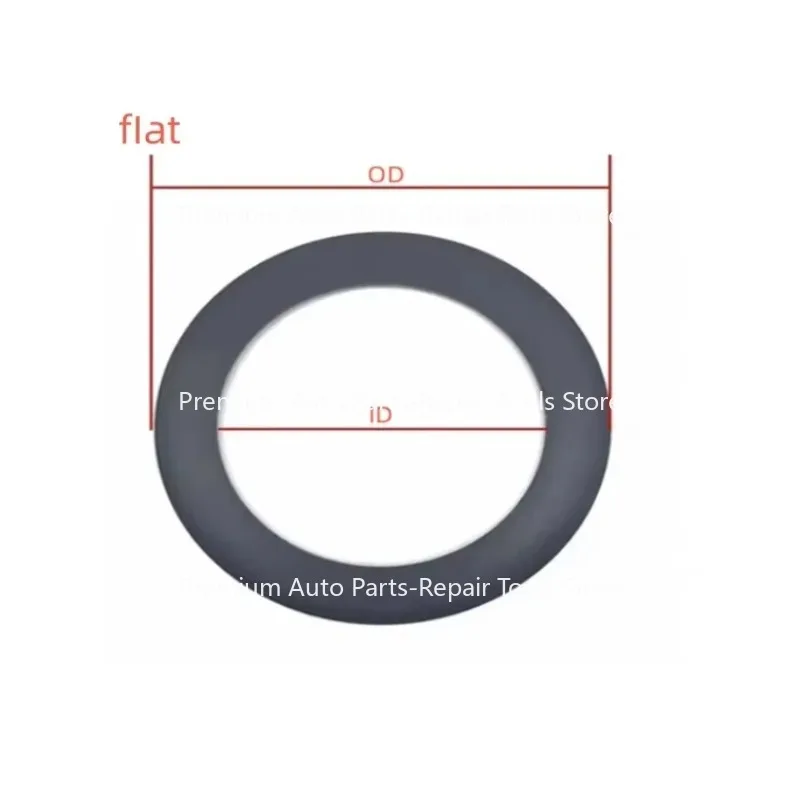 

Best Selling Black Atomization Wear-resistant Leather Bowl Piston Ring for Oilfree Air Compressor Spare Parts 2pcs