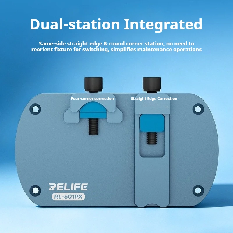 RELIFE RL-601PX Dual-Station Frame Corrector Support Stability Precision Correction for Phone Repair Bezel Correction Tools
