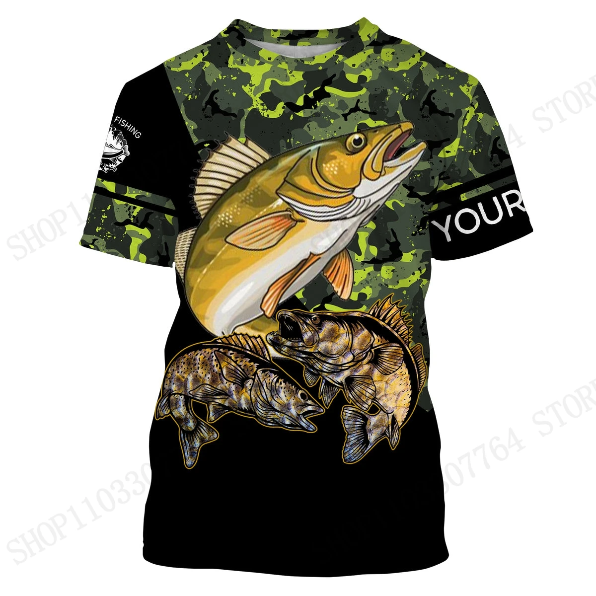2026 Compass Fishing 3d Print T-shirt Men Women Fashion Plus size Short Sleeve Tops Tees Men Clothing Men T-shirt Sportwear Camp