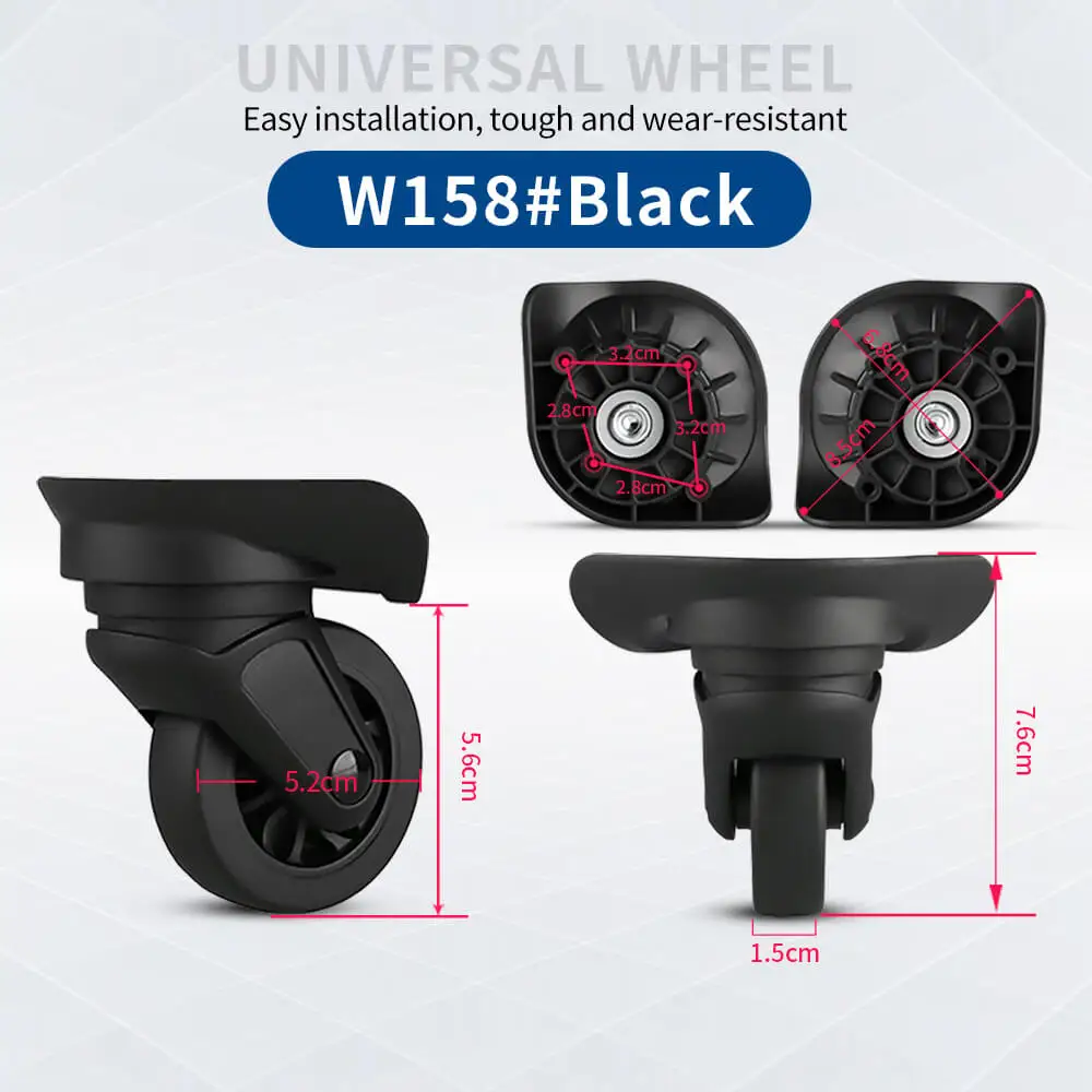 Hongsheng Koffer Universalrad Trolley-Rad Zubehör Passwort-Reisekoffer Geräuschlose Universalräder zur Reparatur und zum Austausch – Detail 29