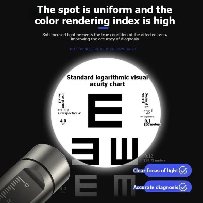 [NEWA64Z!】 3-In-1 Mini Examination Light - Aluminum Alloy, LED, Portable 's Flashlight