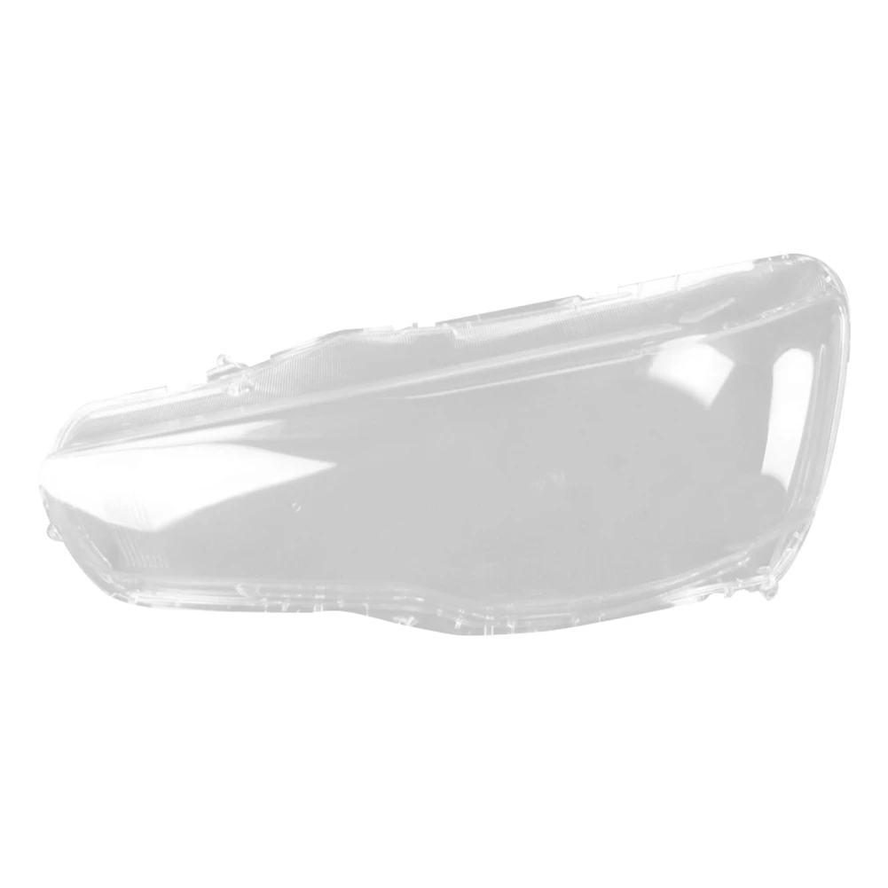 

Car Left Headlight Shell Lamp Shade Transparent Lens Cover Headlight Cover for Mitsubishi Lancer EX 2010-2016