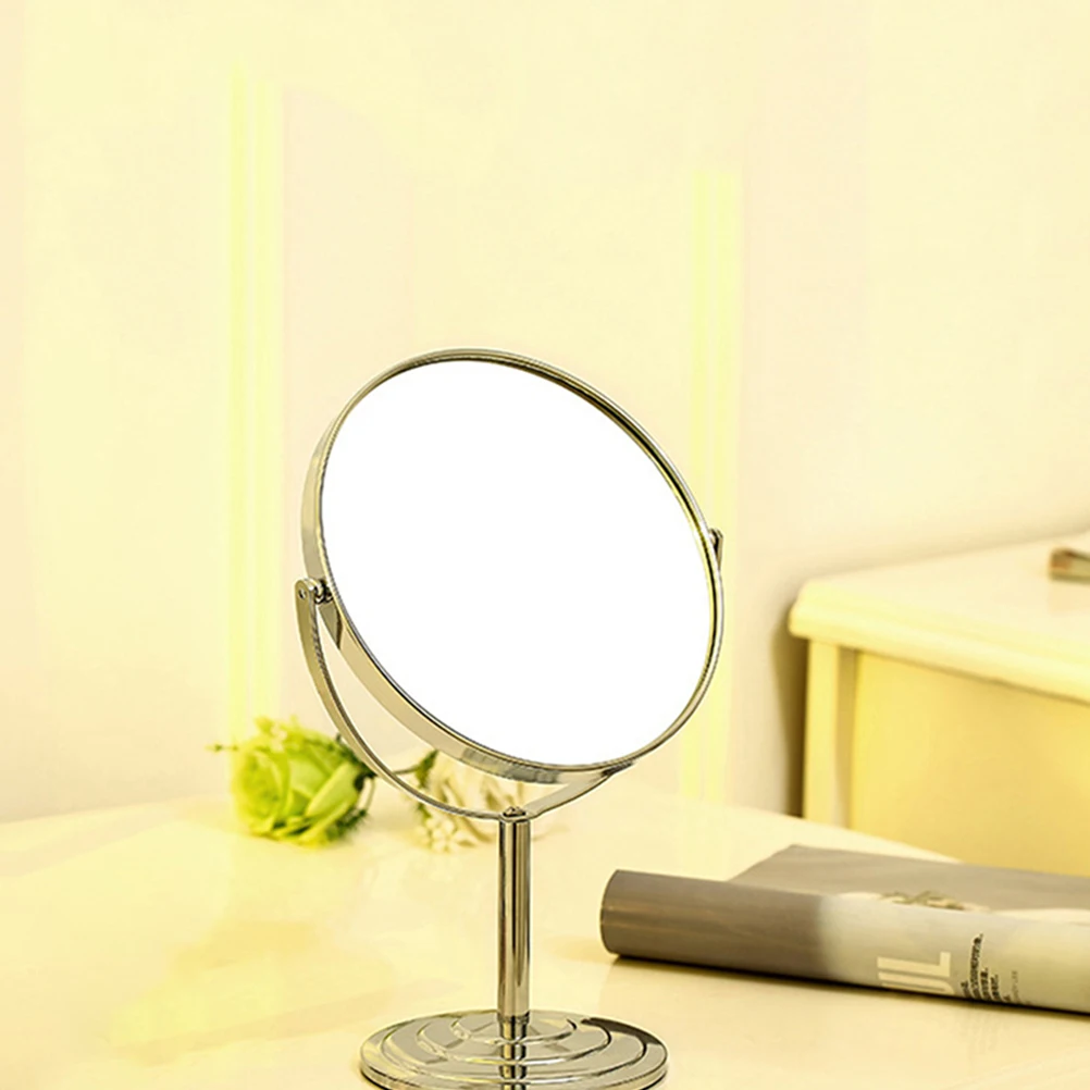

1Pcs 10X Magnifying Makeup Mirror Double Sided 360 Swivel Tabletop Vanity Mirror for Bedroom Dressing Table Skincare Routine