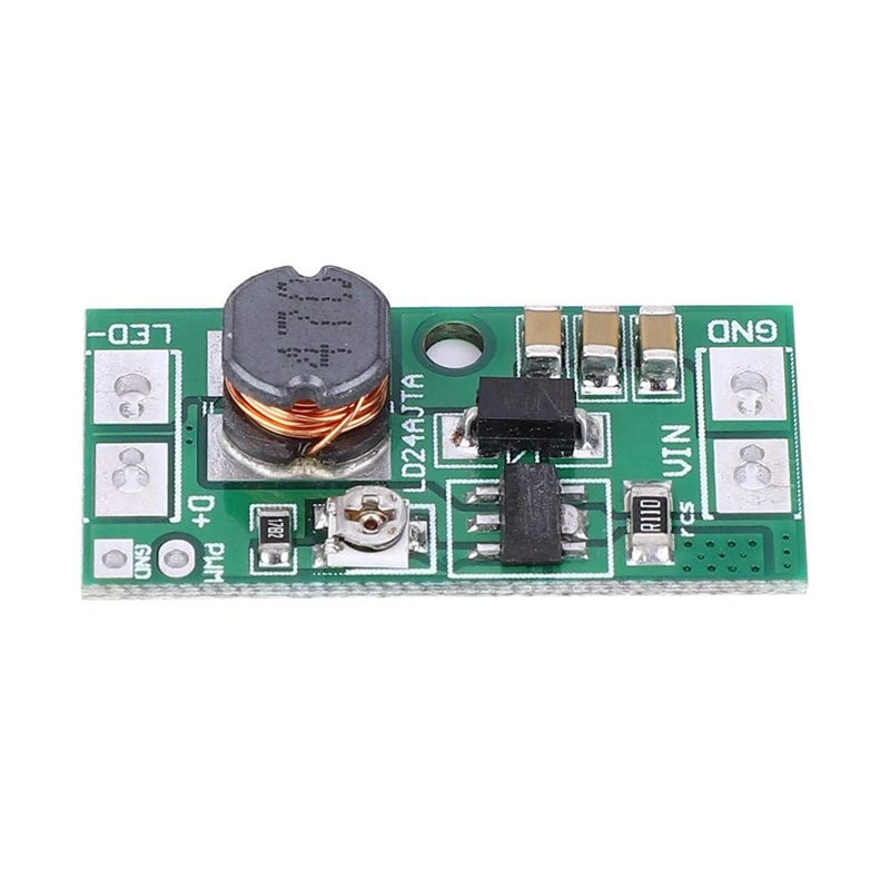 Placa de Controlador LED ajustable, convertidor de corriente constante, 2 piezas, 20W, DC6-24V, PWM