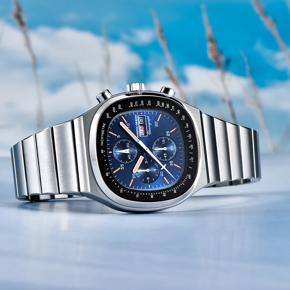 PAGANI DESIGN New Men's Chronograph Watch Japan Miyota OS00