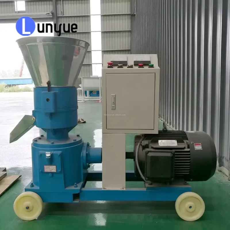 1000kg/h Industrial Animal Feed Pellet Machine Pelletizer for Livestock Poultry Farming High Efficiency Durable