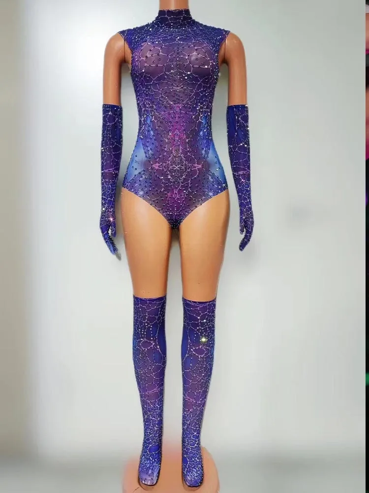 

High Quality Hot Stamping Elastic Jumpsuit 2024 New Fashion Custom Women'S Clothing