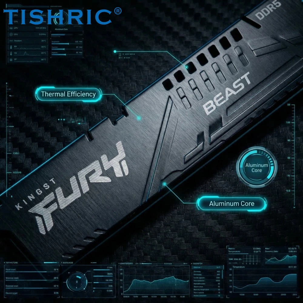 TISHRIC 10 pièces Radiateur de - Pc Gaming Ddr3 avis et prix