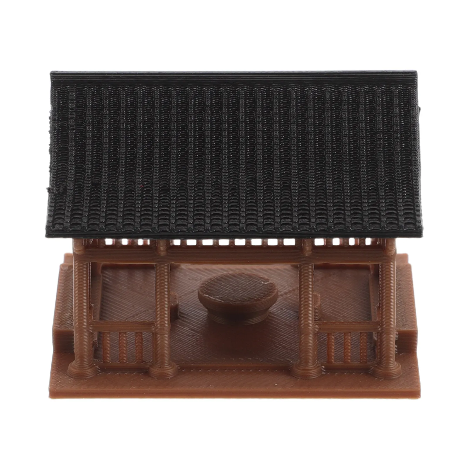 Miniature Pavilion Traditional Chinese Style Ancient Corridor Plastic Bonsai Accessories Micro Landscape Ornament Fairy Garden