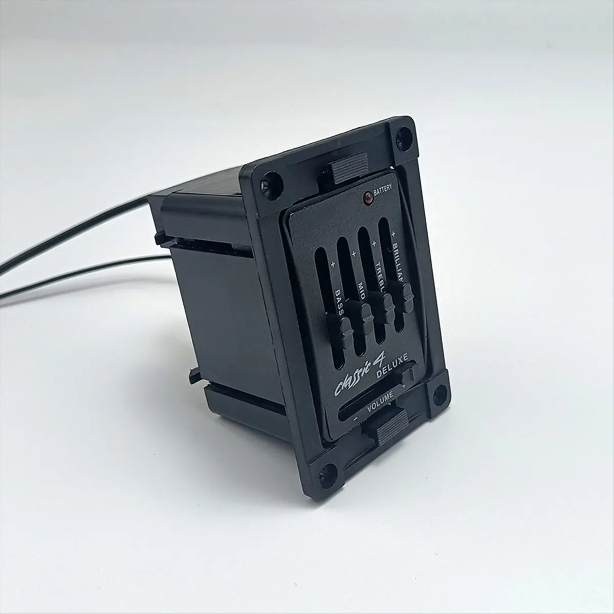 

4-полосный предусилитель эквалайзера, классические 4 роскошные гитарные звукосниматели для классических акустических инструментов, аксессуары, детали