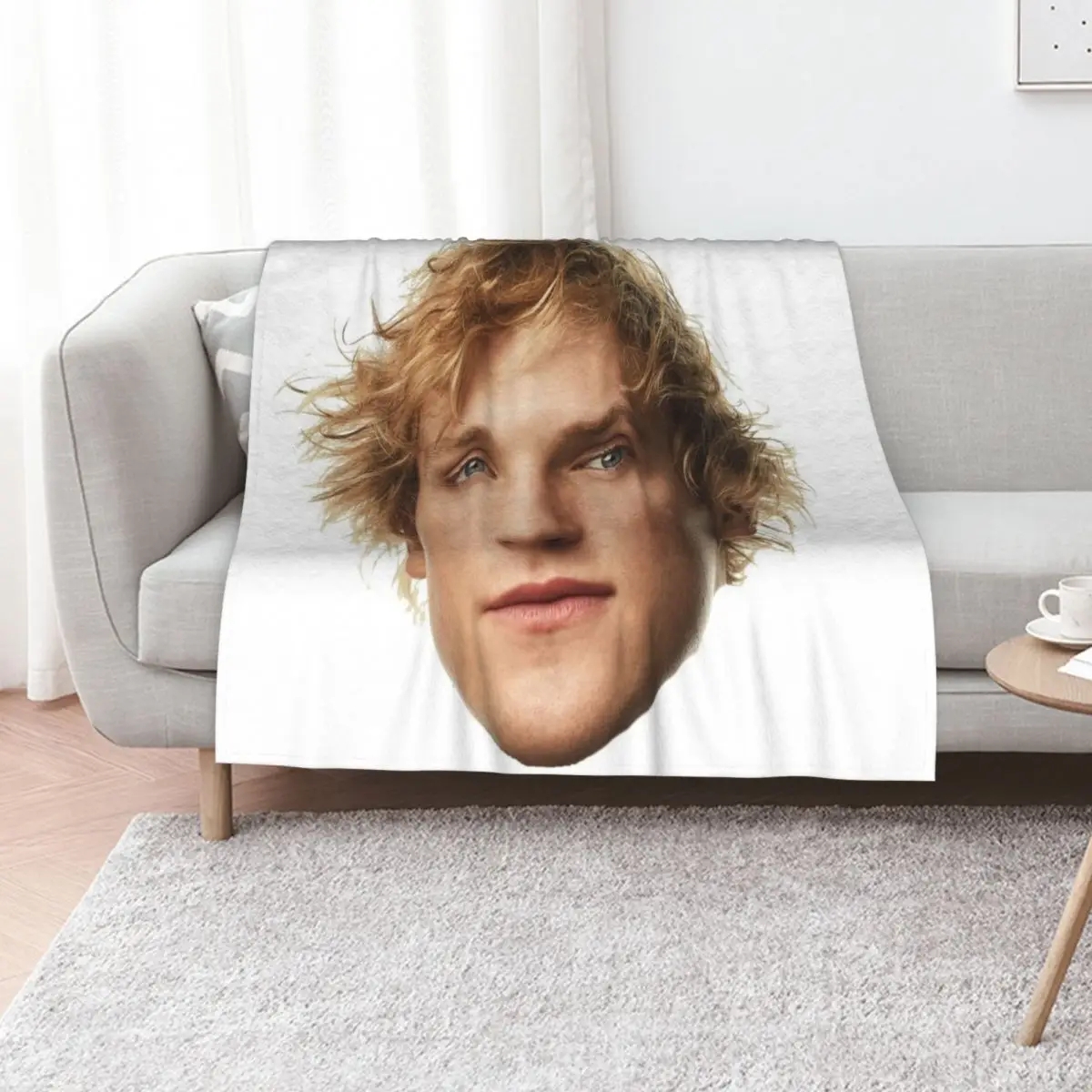 Logan Paul Throw Blanket Warm Cozy Throw Blanket for Living Room Couch