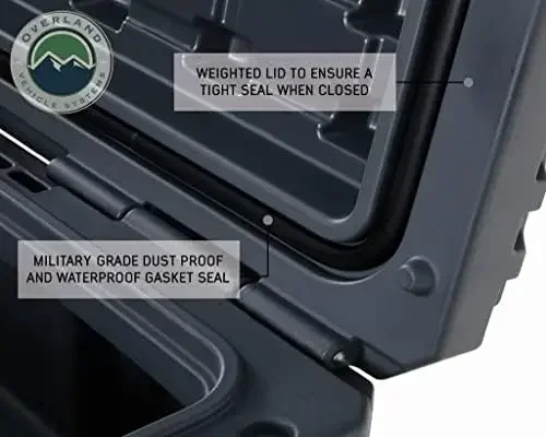 Hot Sellers.Overland Vehicle Systems 117 Quart Dry Storage Box, Overland Storage Case, Off Road Storage Case, Waterproof.NEW