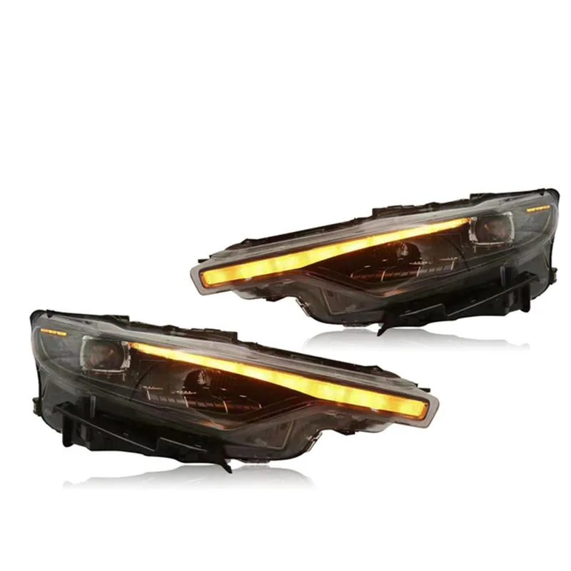 Car Headlights Headlamp Assembly Modified LED DRL Head Lamp Head Light For Maserati Levante 2016-2022 Upgrade 2023 Style