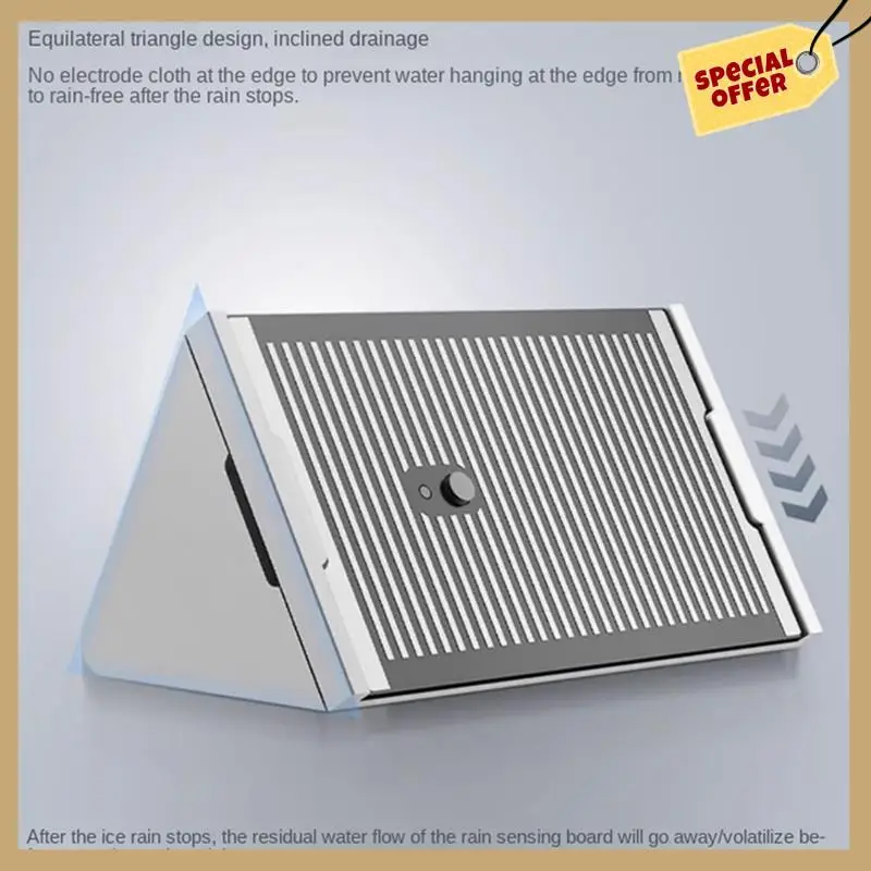 Датчик утечки воды, детектор затопления и дождя, IPX7, водонепроницаемый, 3 настройки чувствительности для домашней безопасности, работает-WMAN