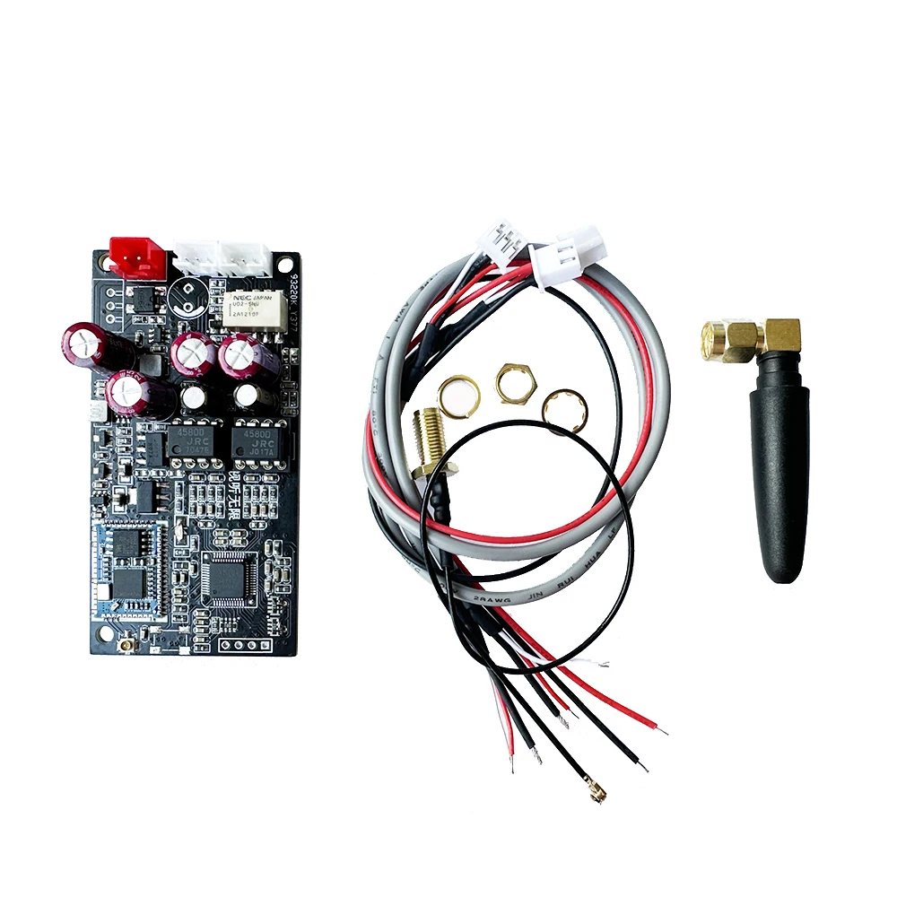 QCC5125 Bluetooth 5.1 Wireless Receiving Board AK4493 DAC Decode Dual JRC4580D OP AMP Support LDAC/APTX 24bit/96Khz