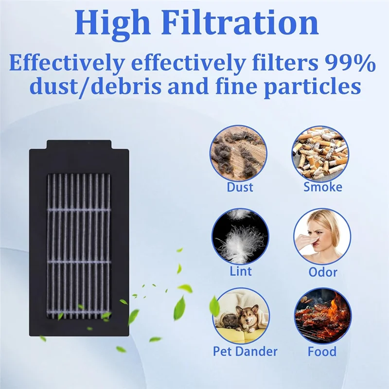 ABXH For Ecovacs Deebot T50 Max/T50 Pro/T50 Omni/T50 Pro Omni/T50 Max Pro Vacuum Main Side Brush Filters Mop Dust Bag