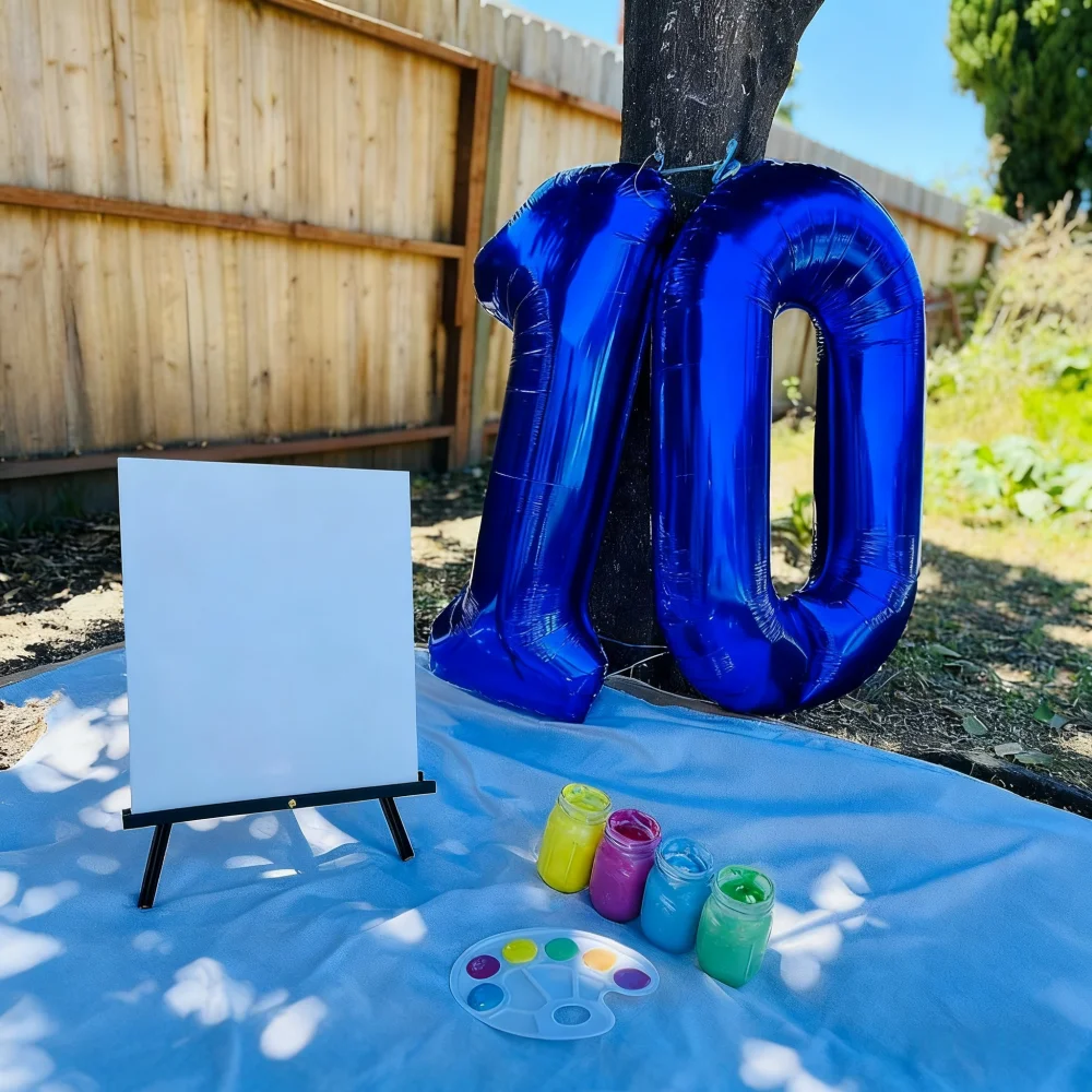 

32inch Blue Large Number 0-9 Balloons Helium Balloon Digit Globos for Birthday Party Anniversary Graduation Decoration Supplies