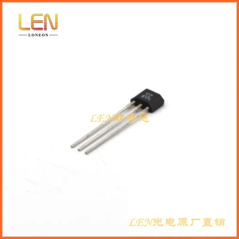 10PCS LEN ATS177-PG-AB silk screen 177 Hall effect latch Hall element magnetic sensor TO92