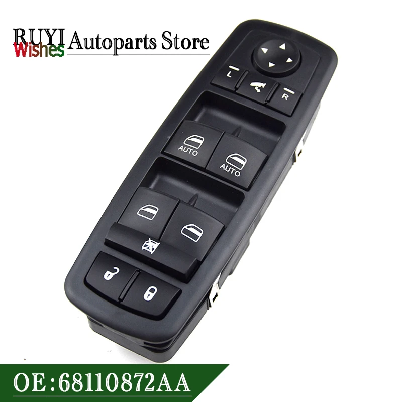 68110872AB New Electric Master Window Control Switch for Dodge Grand Caravan Chrysler Town & Country 68110872AA 4602536AD