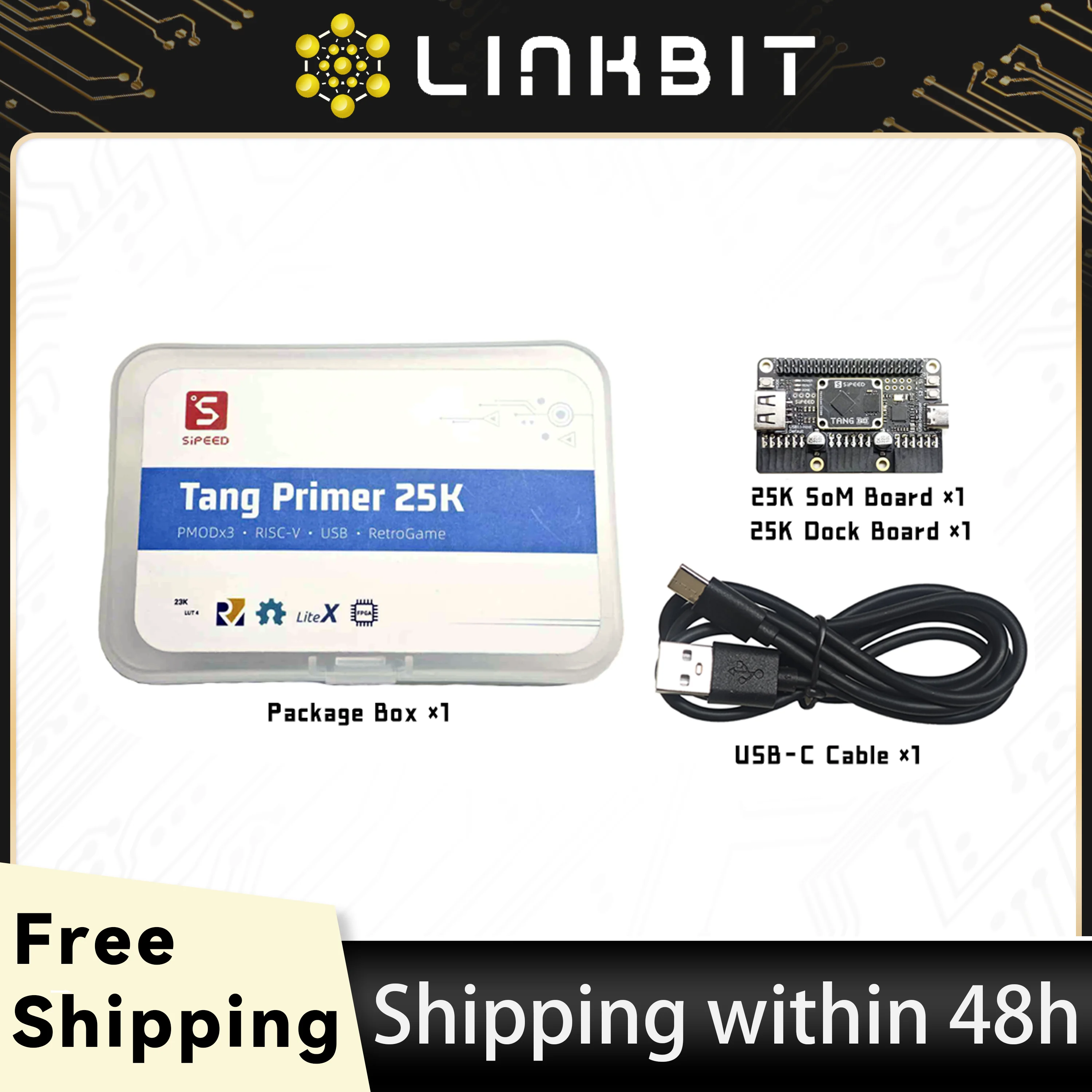 

Sipeed Tang Primer 25K Minuscule Core Board MIPI High-speed Pins GW5A-LV25MG121 Dock SDRAM Durable Easy Install